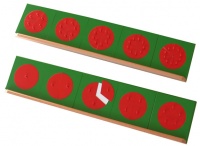 Металлические дроби-вкладыши (круги) с двумя подставками