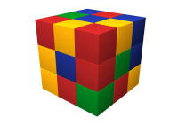 Мягкий конструктор «Кубик-рубик»