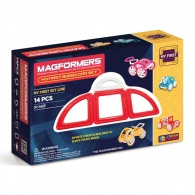 Magformers My First Buggy Car Set - Red
