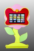 Интерактивная развивающая пристенная панель «Цветок» 
