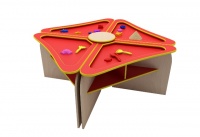 Стол-трансформер дидактический для детского творчества «Ромашка»