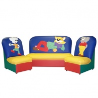 Комплект детской мягкой мебели «Сказка»