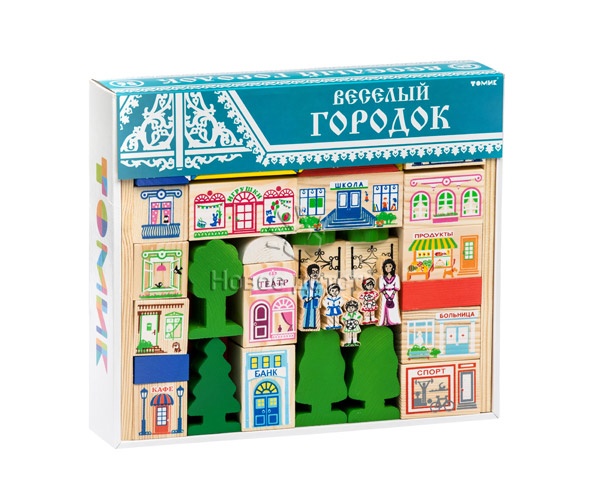 Конструктор "Веселый городок" Конструктор "Веселый городок"