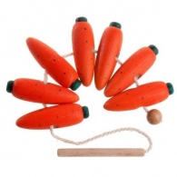 Шнуровка "Морковки", деревянная