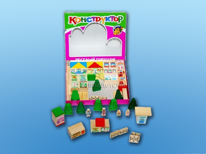 Конструктор "Веселый городок" Конструктор "Веселый городок"