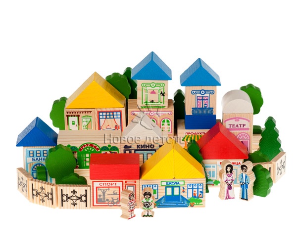 Конструктор "Веселый городок" Конструктор "Веселый городок"