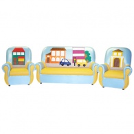  Комплект детской мягкой мебели «Сказка люкс»